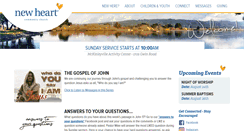 Desktop Screenshot of newheart.com